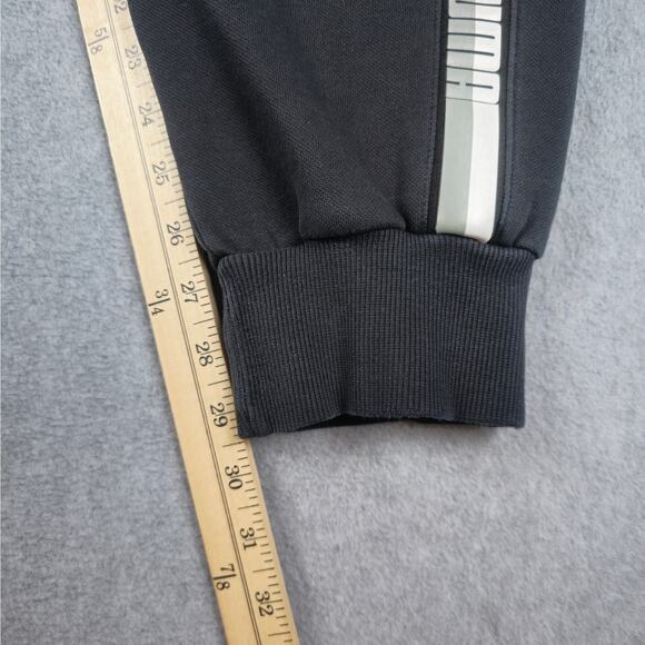 Puma Mens XL Black Sweatpants with Drawstring and Pockets - Picture 10 of 11